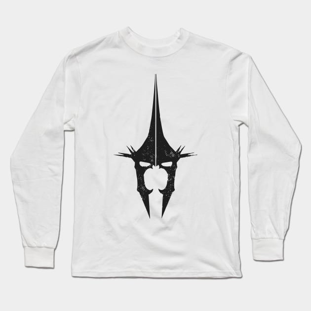 The Witch King Black Print Long Sleeve T-Shirt by AJ